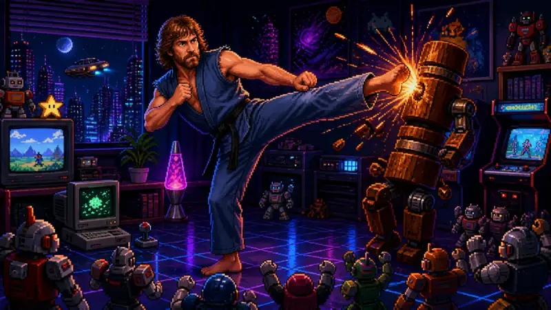 Birthday of Chuck Norris